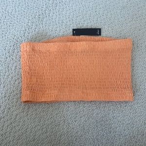 Orange tube top